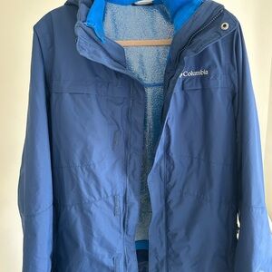 Columbia Navy Blue Outdoor Jacket